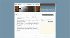Desktop Screenshot of elitecapitalservices.com